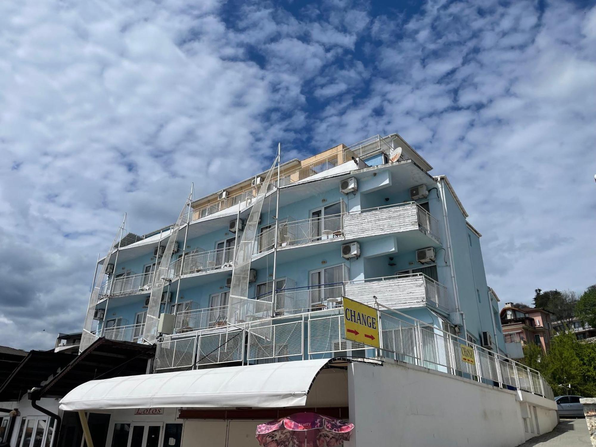 Lotos Hotel Balchik Exterior foto
