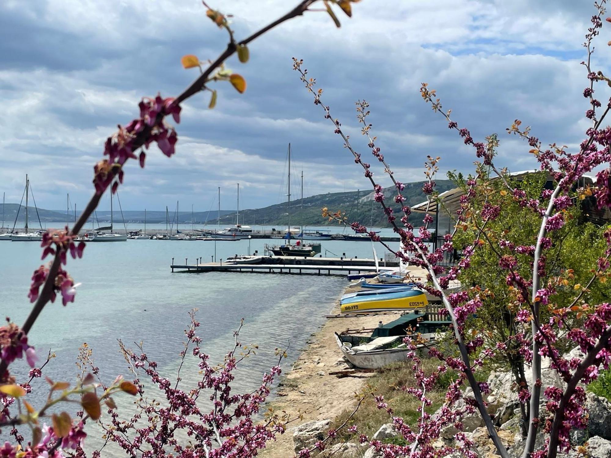 Lotos Hotel Balchik Exterior foto
