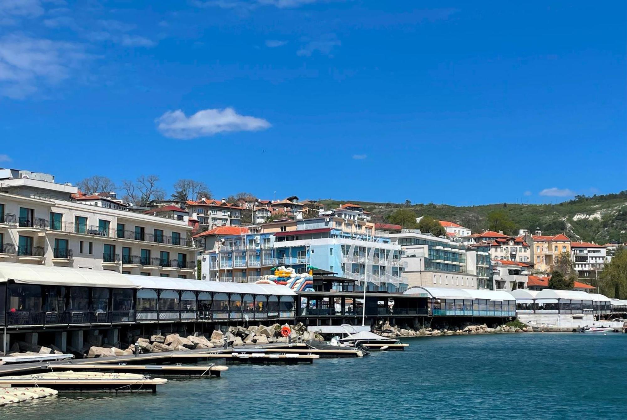 Lotos Hotel Balchik Exterior foto