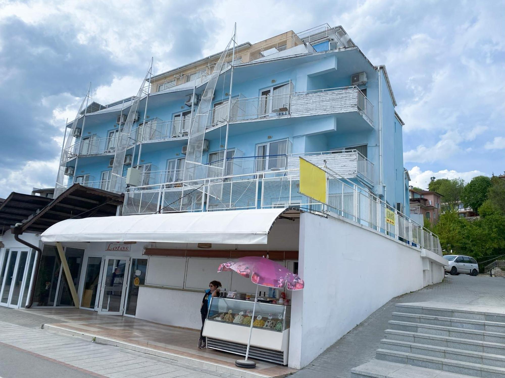 Lotos Hotel Balchik Exterior foto